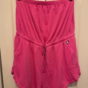 Lane Bryant Livi Collection Women's Pink Romper
